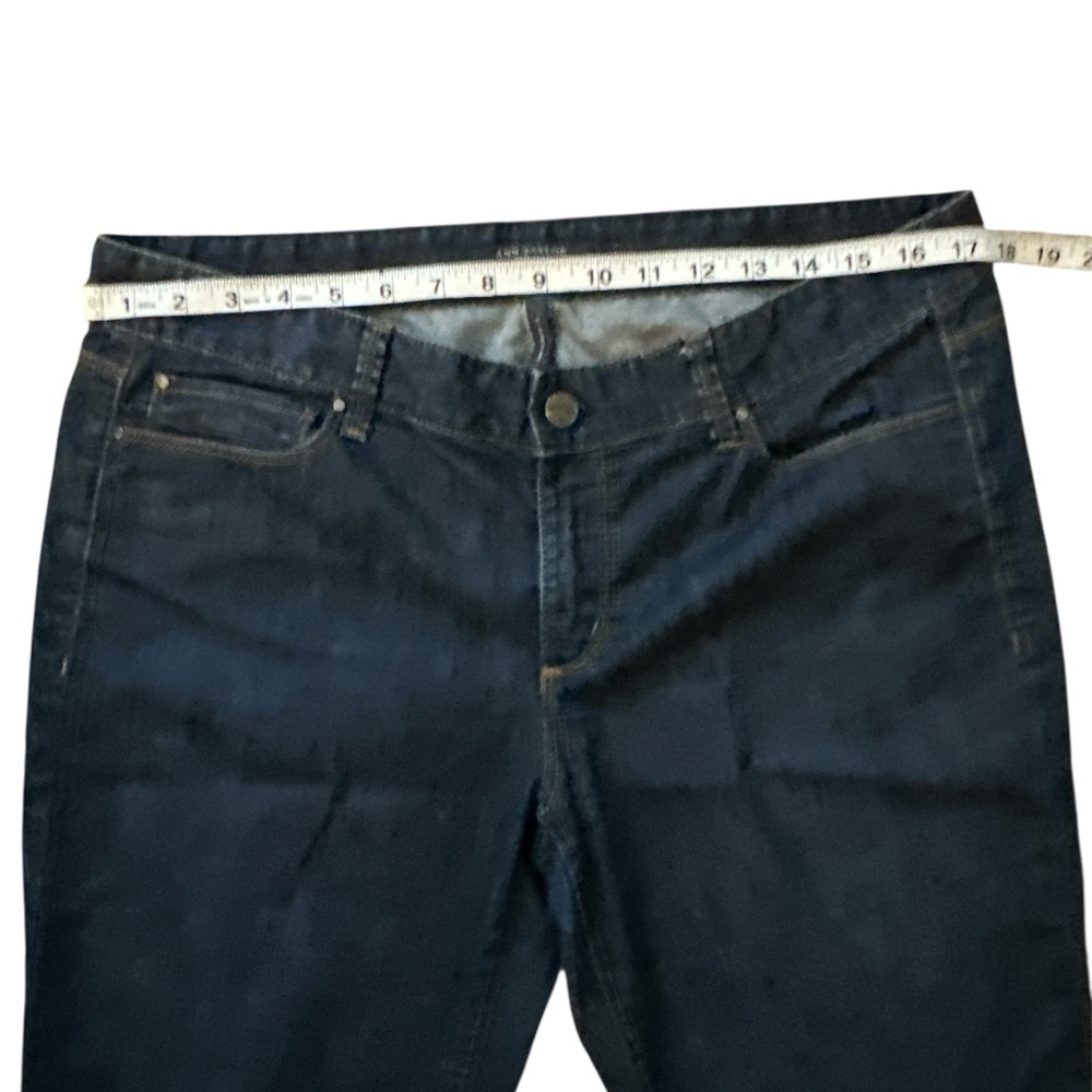 Ann Taylor Modern Straight jeans size 12 - Picture 2 of 4